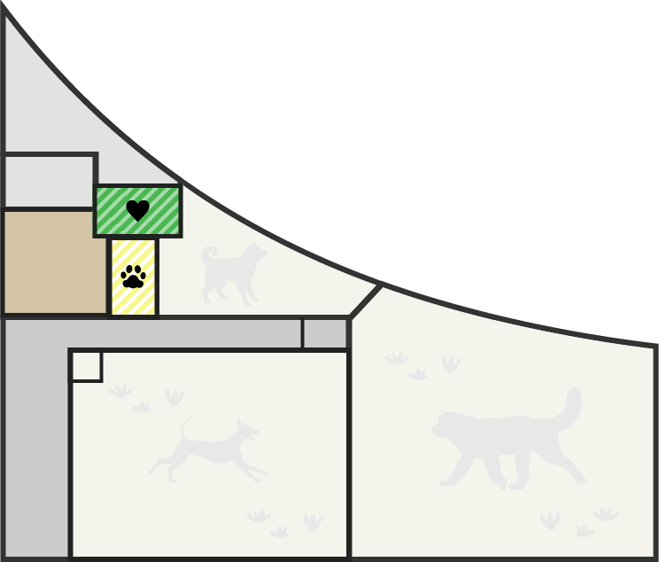 ドッグラン間取り図
